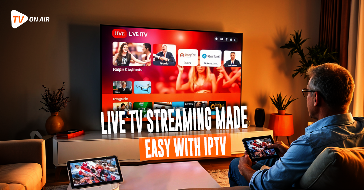 Live TV Streaming Made Easy with IPTV